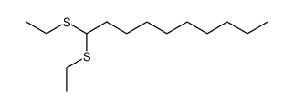 decane-1,1-diylbis(ethylsulfane)结构式