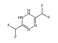 3,6-bis(difluoromethyl)-1,2-dihydro-s-tetrazine结构式