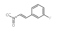 1-(3-氟苯基)-2-硝基乙烯结构式