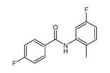 Benzamide, 4-fluoro-N-(5-fluoro-2-methylphenyl)- (9CI) Structure