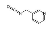 3-(isocyanatomethyl)pyridine Structure