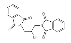 Phthalimide,N,N'-(2-bromotrimethylene)di- (8CI) structure