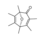 hexamethyl-8-oxabicyclo[3.2.1]octa-3,6-dien-2-one结构式