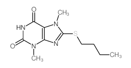 Theobromine, 8-(butylthio)- picture