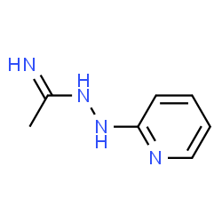 Ethanimidic acid, 2-(2-pyridinyl)hydrazide (9CI) structure