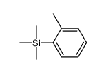 trimethyl-(2-methylphenyl)silane Structure