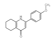 4(1H)-Quinolinone,5,6,7,8-tetrahydro-2-(4-methoxyphenyl)- Structure