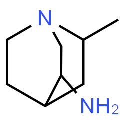 1-Azabicyclo[2.2.2]octan-3-amine,6-methyl-(9CI) Structure