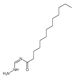 N-(hydrazinylmethylidene)tridecanamide结构式