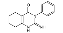 2-amino-3-phenyl-5,6,7,8-tetrahydroquinazolin-4-one结构式