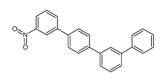 4-(3-biphenylyl)-3'-nitrobiphenyl结构式