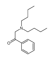 2-(dibutylamino)-1-phenylethanone Structure