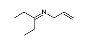 N-allylpentan-3-imine Structure