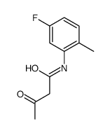 N-(5-Fluoro-2-methylphenyl)-3-oxobutanamide Structure