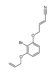 4-(2-bromo-3-prop-2-enoxyphenoxy)but-2-enenitrile Structure