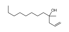 4-methyldodec-1-en-4-ol结构式