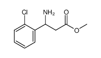 methyl 3-amino-3-(2-chlorophenyl)propanoate structure