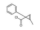 2-Cyclopropene-1-carbonylchloride,2-methyl-1-phenyl-(9CI) Structure
