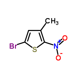 5-Bromo-3-methyl-2-nitrothiophene Structure