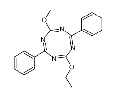 2,6-diethoxy-4,8-diphenyl-1,3,5,7-tetrazocine Structure