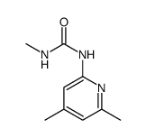 Urea, N-(4,6-dimethyl-2-pyridinyl)-N'-methyl结构式