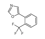 5-(2-(Trifluoromethyl)phenyl)oxazole Structure