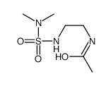 N-[2-(dimethylsulfamoylamino)ethyl]acetamide Structure