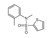 N-methyl-N-(2-methylphenyl)thiophene-2-sulfonamide Structure