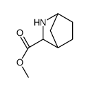 2-Azabicyclo[2.2.1]heptane-3-carboxylicacid,methylester(9CI)结构式