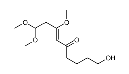 9-hydroxy-1,1,3-trimethoxynon-3-en-5-one Structure