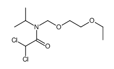 2,2-dichloro-N-(2-ethoxyethoxymethyl)-N-propan-2-ylacetamide结构式