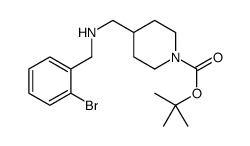 1-BOC-4-[(2-BROMO-BENZYLAMINO)-METHYL]-PIPERIDINE picture