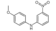 N-(4-methoxyphenyl)-3-nitroaniline结构式