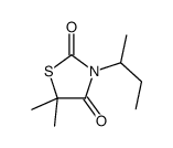 3-butan-2-yl-5,5-dimethyl-1,3-thiazolidine-2,4-dione Structure