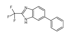 6-phenyl-2-(trifluoromethyl)-1H-benzimidazole Structure
