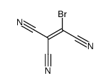 2-bromoethene-1,1,2-tricarbonitrile Structure