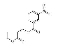 ETHYL 5-(3-NITROPHENYL)-5-OXOVALERATE Structure