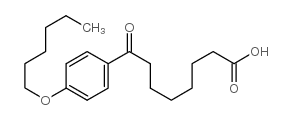 8-(4-HEXYLOXYPHENYL)-8-OXOOCTANOIC ACID Structure