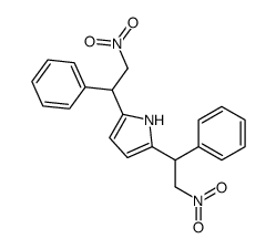 2,5-bis(2-nitro-1-phenylethyl)-1H-pyrrole Structure