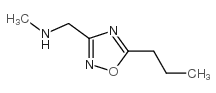 N-methyl-1-(5-propyl-1,2,4-oxadiazol-3-yl)methanamine Structure