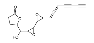 2(3H)-FURANONE, 4,5-DIHYDRO-5-(2,3:4,5-DIEPOXY-1-HYDROXYDODECA-6,7-DIE N-9,11-DIY结构式
