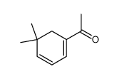 Ketone, 5,5-dimethyl-1,3-cyclohexadien-1-yl methyl (7CI) structure