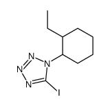 1-(2-ethylcyclohexyl)-5-iodotetrazole结构式