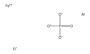 aluminum,iron(2+),phosphate,sulfate Structure