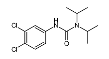 Urea, N'-(3,4-dichlorophenyl)-N,N-bis(1-methylethyl) Structure