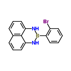 2-(2-Bromophenyl)-2,3-dihydro-1H-naphtho[1,8-de][1,3,2]diazaborine structure