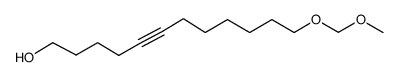 13,15-dioxahexadec-5-yn-1-ol Structure