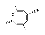 2,6-dimethyl-8-oxooxocine-4-carbonitrile Structure