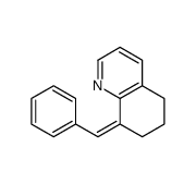 (8E)-8-benzylidene-6,7-dihydro-5H-quinoline结构式