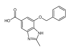 4-(苄氧基)-2-甲基-1H-苯并[d]咪唑-6-羧酸图片